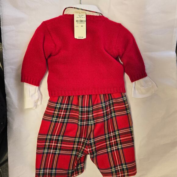 Bergdorf Goodman Baby Outfit size 6M - Made in Italy - Cashmere Blend Sweater - Picture 9 of 11